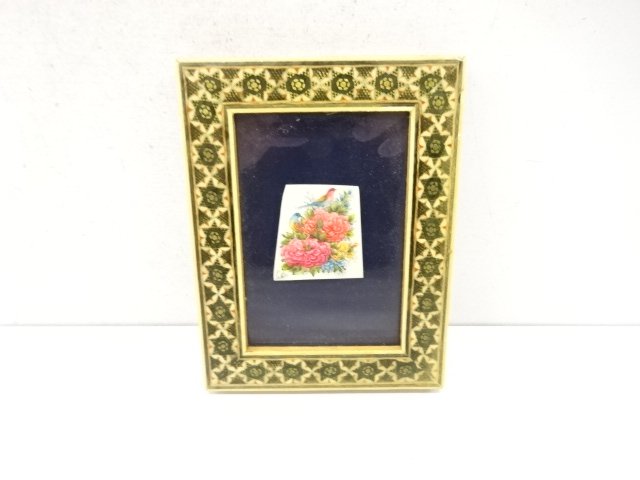 JAPANESE COLLECTIBLE / IROE / FLOWERS / BIRDS / FRAMES